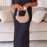 Robe Longue Crochet Bohème Élégance Estivale