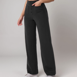 Pantalon Droit Taille Haute Confort Coupe Moderne