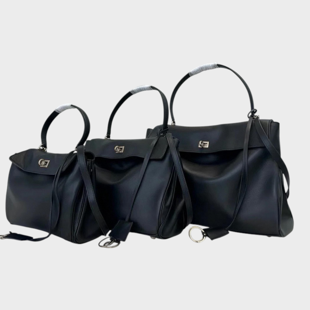 Sac En Cuir Noir Femme