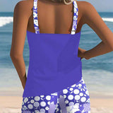 Ensemble Femme Débardeur et Short Fleuri