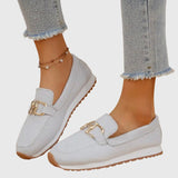 Mocassins femme en mesh à semelle antidérapante