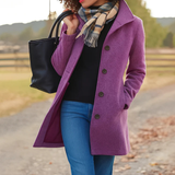 Veste Légère Marrone Femme