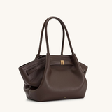 Sac cabas en cuir femme forme structurée