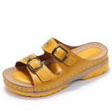 Sandales à Double Boucle Style Casual