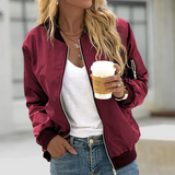 Let Bomberjakke Casual Stil Komfort Let Pasform