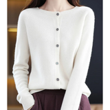 Cardigan Femme Boutonné – Pull Maille Fine Élégant
