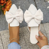 Mules à Grand Nœud Style Élégant