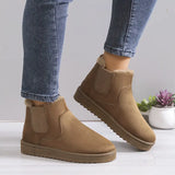 Boots Fourrées Casual Confort Quotidien Hiver