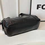 Sac porté épaule femme en simili cuir, bandoulière amovible
