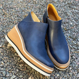 Bottines femme à plateforme et semelle rembourrée