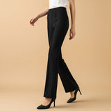 Pantalon Flare Sculptant Taille Haute Élégance Moderne