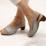 Sandales à Talon Ouvert Style Élégant