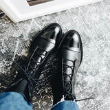 Bottines Femme Lacets Élégantes – Bottes Classiques Chic