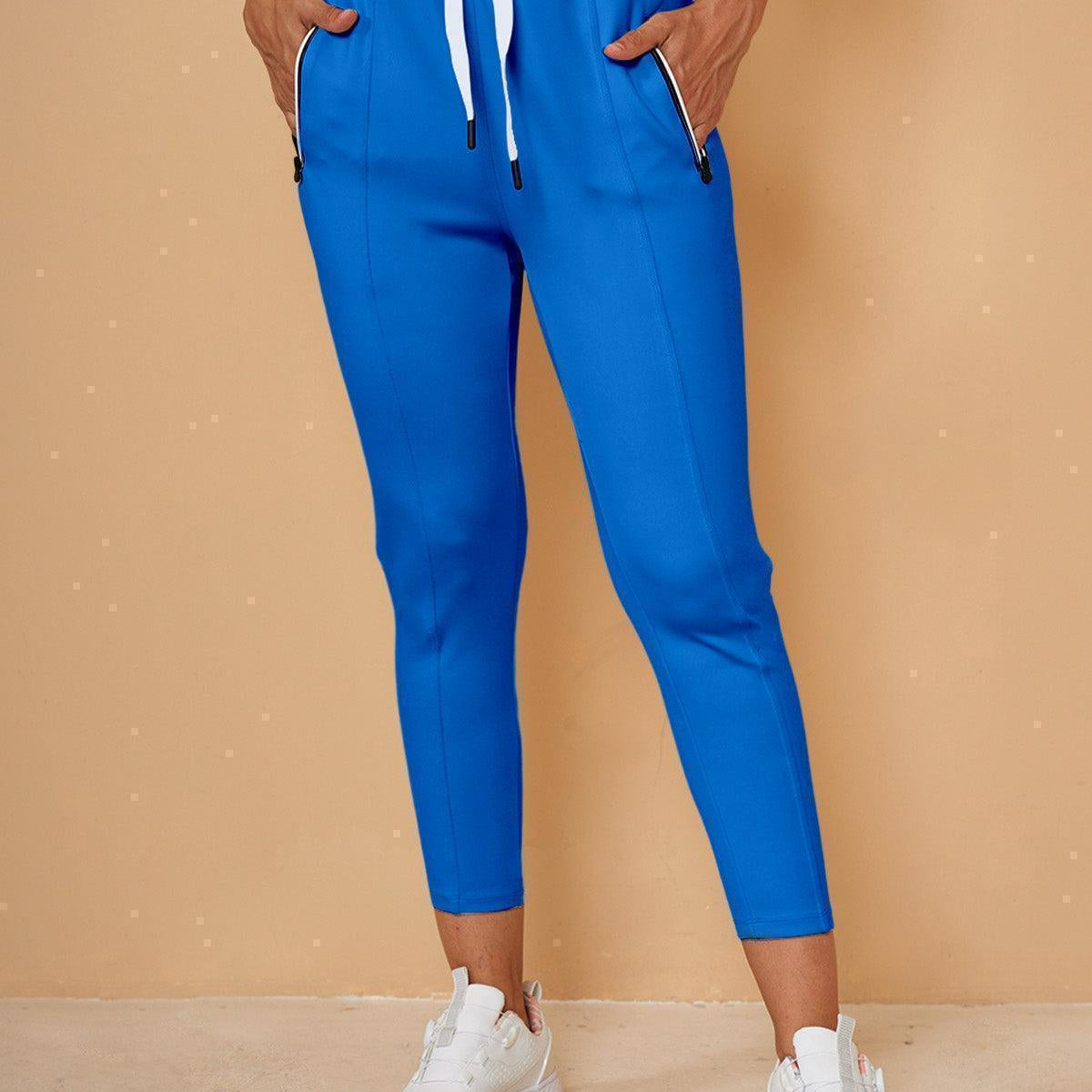 Pantalon Jogger Ajusté Taille Élastique Confort Moderne