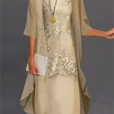 Robe Femme Deux Pièces Élégante – Robe Dentelle Fluide