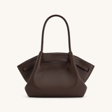 Sac cabas en cuir femme forme structurée