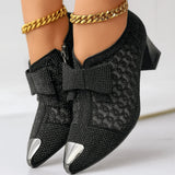 Chaussures Élégantes à Talon Confortables Style Raffiné