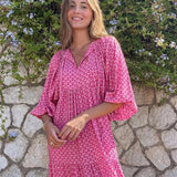 Robe Femme Longue Bohème – Robe Maxi Imprimée