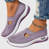 Chaussures de marche orthopédiques femme, semelle antidérapante