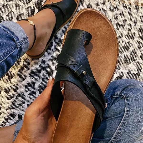 Sandales Femme Confort Orthopédiques – Sandales Plates Été