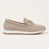 Mocassins femme à enfiler semelle rembourrée