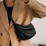Sac Croissant Bandoulière Femme Réglable à Zip