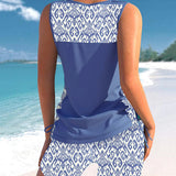 Ensemble Été Femme Débardeur Sport et Short Imprimé