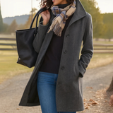Veste Légère Marrone Femme