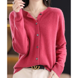 Cardigan Femme Boutonné – Pull Maille Fine Élégant