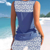 Ensemble Débardeur et Short à Motifs