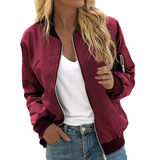 Let Bomberjakke Casual Stil Komfort Let Pasform