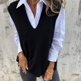 Pull Automne Marron Femme Signature