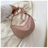 Sac Croissant Bandoulière Femme Réglable à Zip
