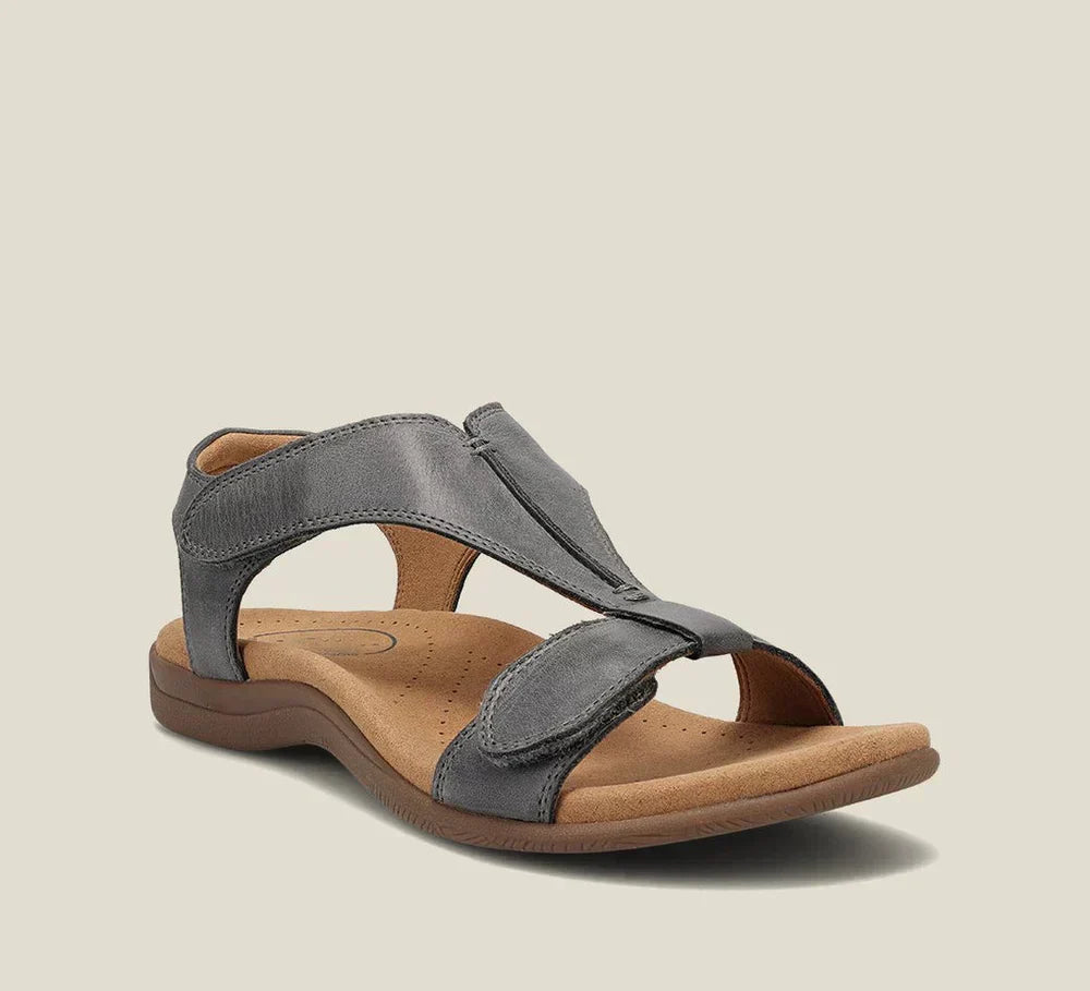 Sandales femme à brides réglables et semelle rembourrée