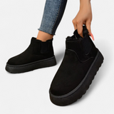 Bottines Chelsea Confort Semelle Épaisse Style Casual Moderne