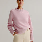 Pull Femme Classique Col Rond Doux