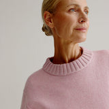 Pull Femme Classique Col Rond Doux