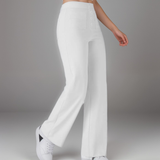 Pantalon Droit Taille Haute Confort Coupe Moderne