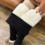 Legging Thermique Doublure Polaire Taille Haute Confort Hiver