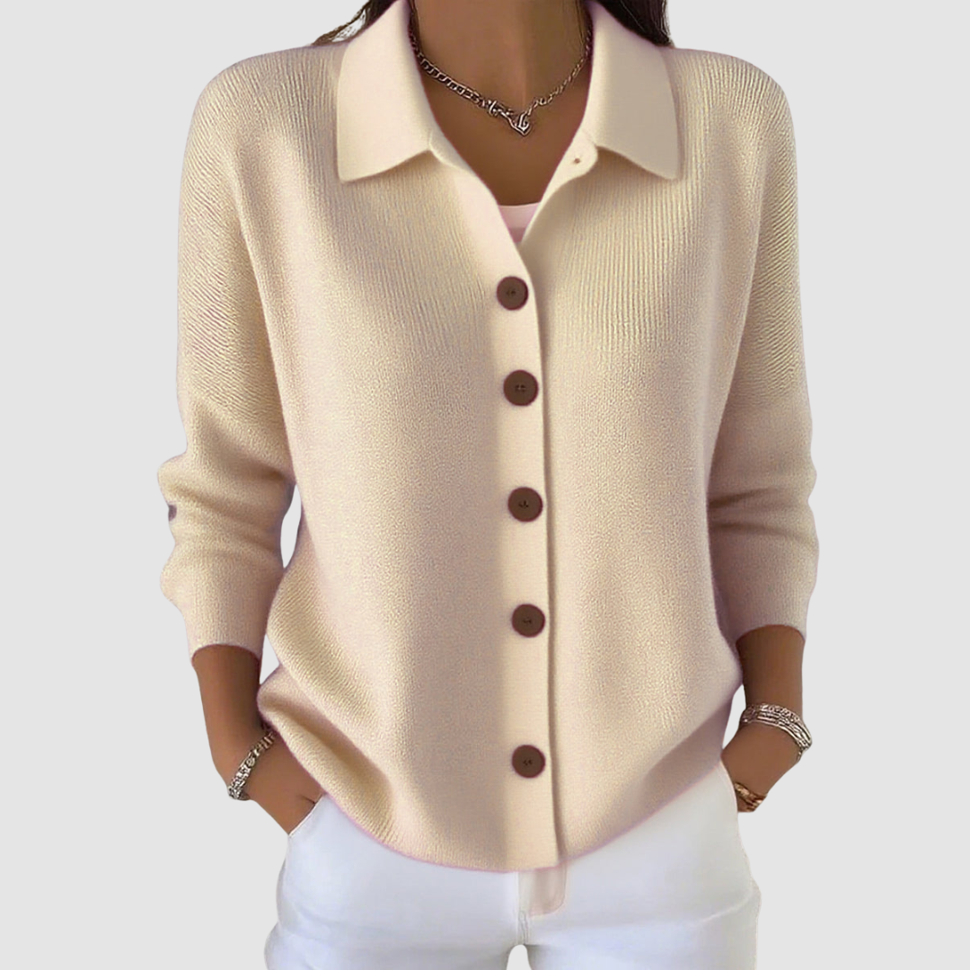 Cardigan Automne Vert Femme