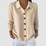 Cardigan Automne Vert Femme