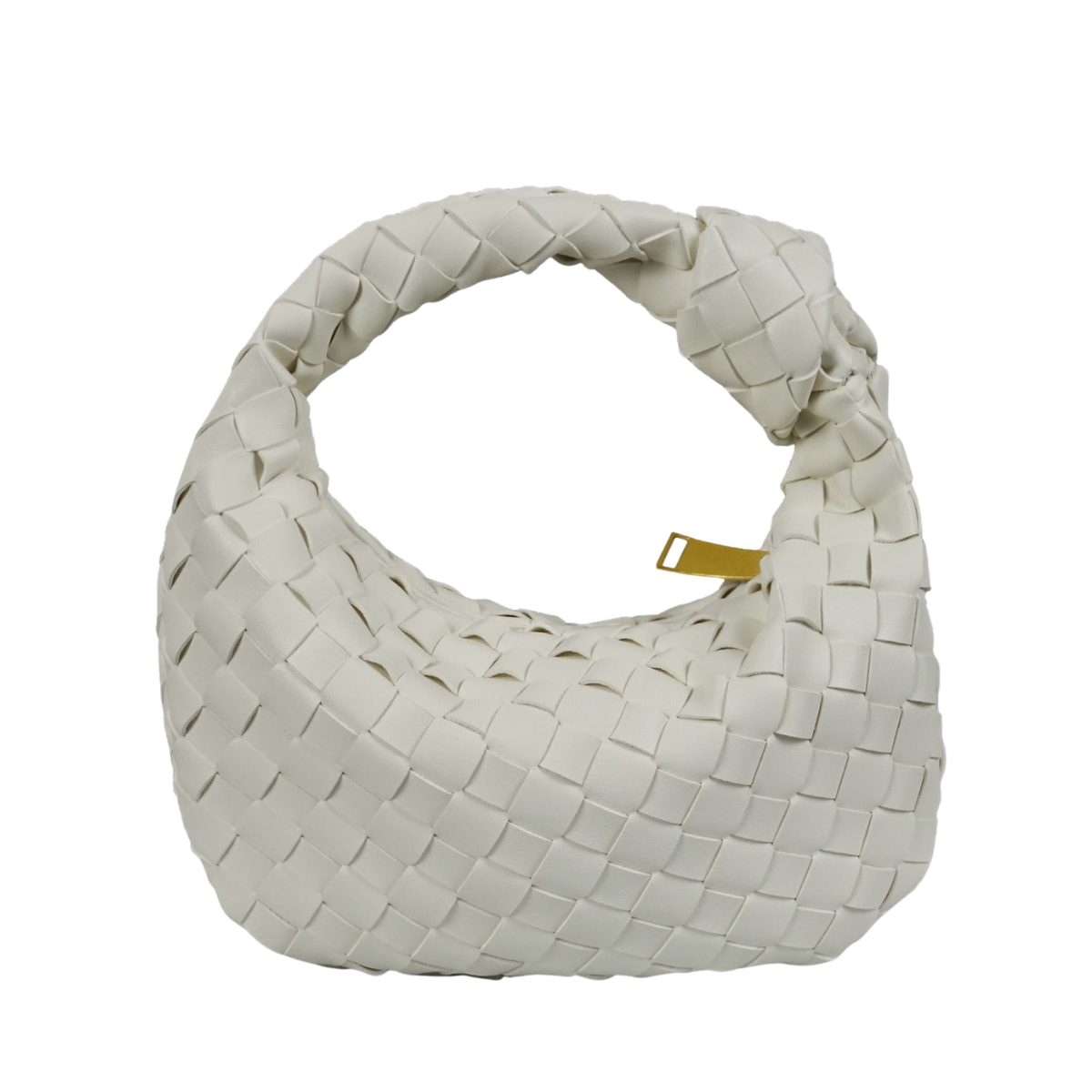 Sac hobo femme tressé à anse nouée