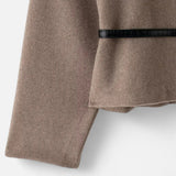 Pull Femme Croisé Élégant avec Ceinture
