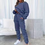 Ensemble Jogging Oversize Sweat Pantalon Taille Élastique Confort