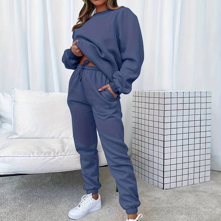Ensemble Jogging Oversize Sweat Pantalon Taille Élastique Confort