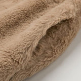 Veste Femme Sherpa Douce Zippée Hiver