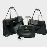 Sac En Cuir Noir Femme