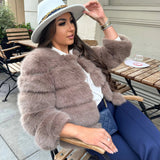 Lacy | Veste en fausse fourrure de haute qualité – Design élégant pour élégance et confort