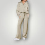 Ensemble Détente Zip Hoodie Pantalon Large Confort Premium