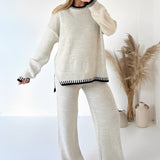 Ensemble Maille Oversize Confort Chic Décontracté